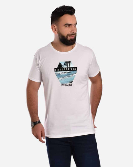 Camiseta de Hombre con Estampado Ref. 70151-003