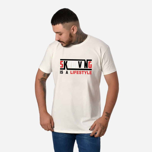 Camiseta de Hombre con Estampado Ref. 70151-009