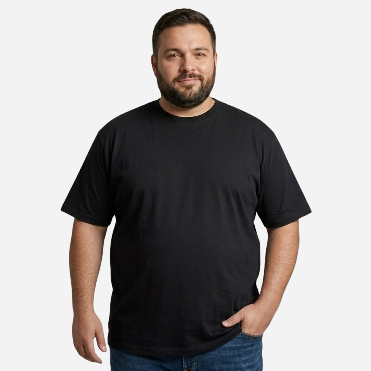 Camiseta De Hombre En Tela Qatar Super Plus Ref. 70156