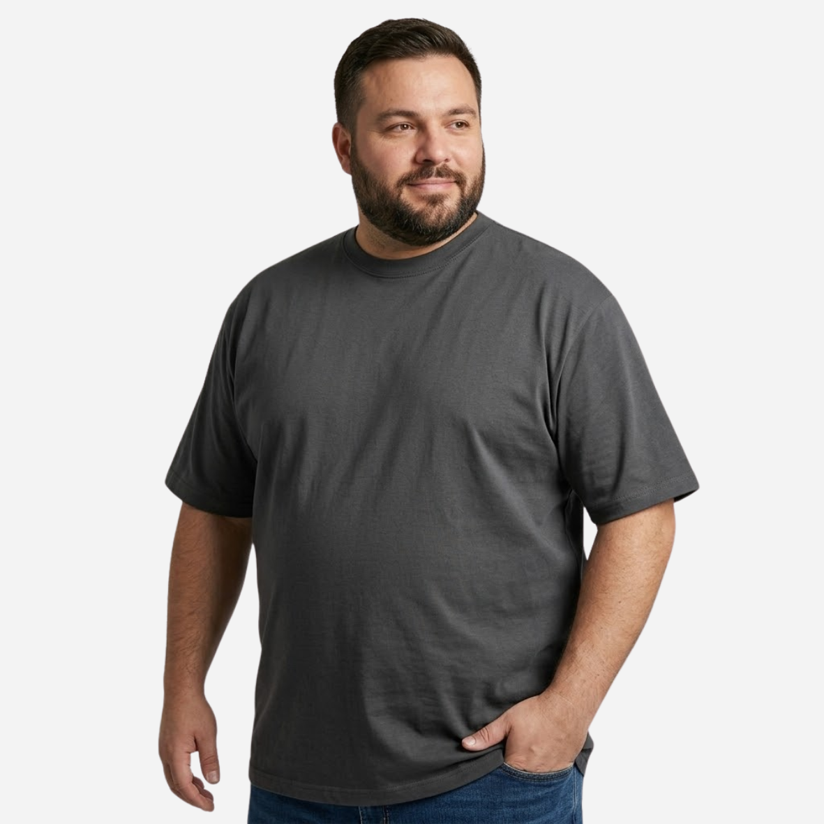 Camiseta De Hombre En Tela Qatar Super Plus Ref. 70156