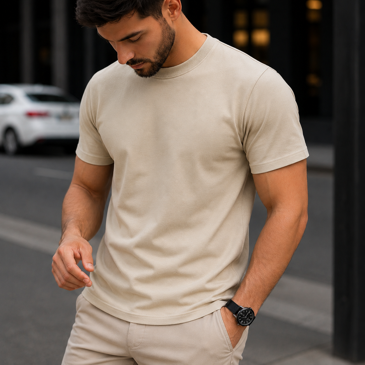 Camiseta Básica Regular Fit Unisex Canyon Ref. 70160