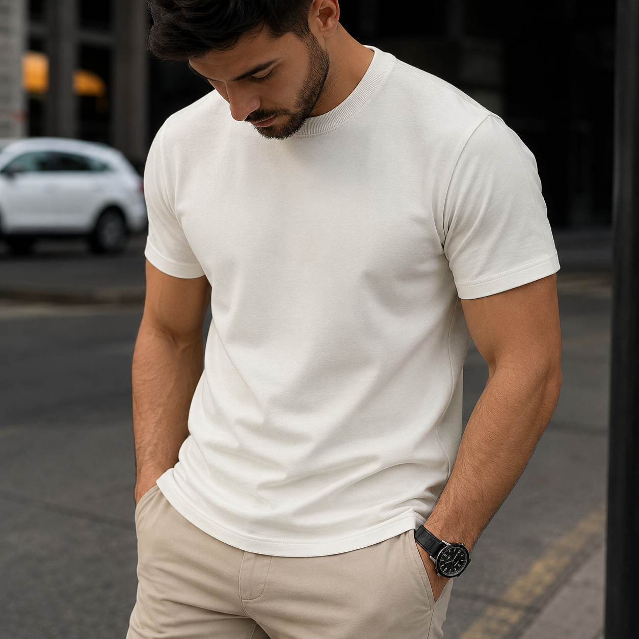 Camiseta Básica Regular Fit Unisex Canyon Ref. 70160