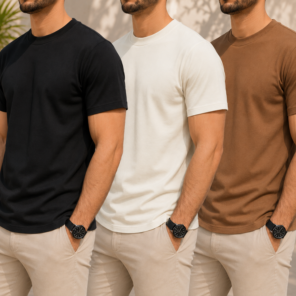 Camiseta Básica Regular Fit Unisex Canyon Ref. 70160