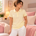 Polo de Dama en Tela Qatar  Ref. 70163