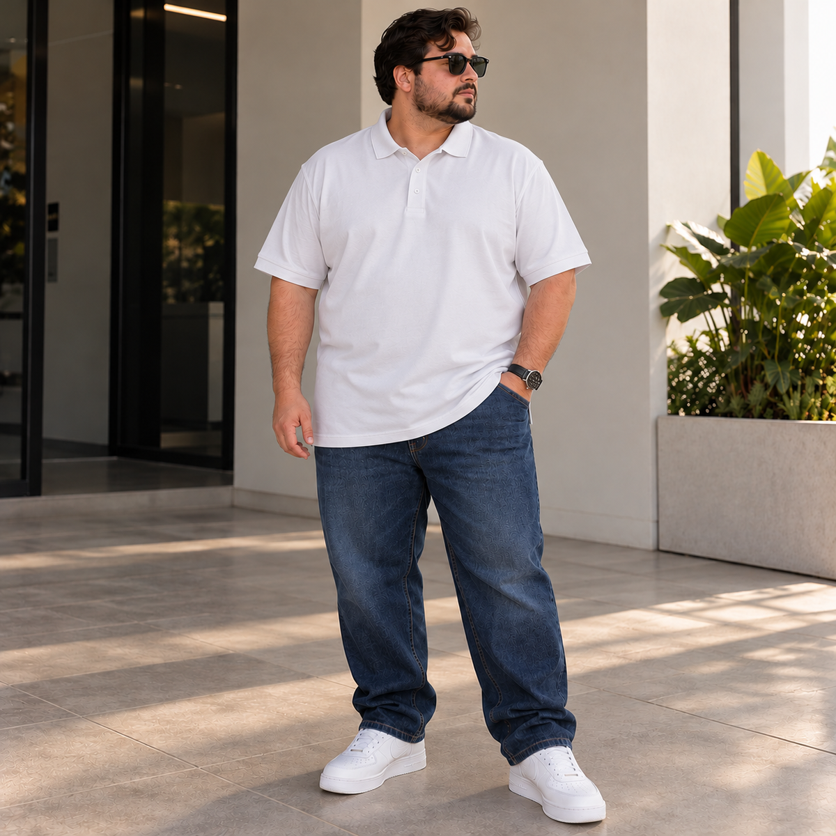 Polo de Hombre Super Plus en Tela Qatar  Ref. 70164