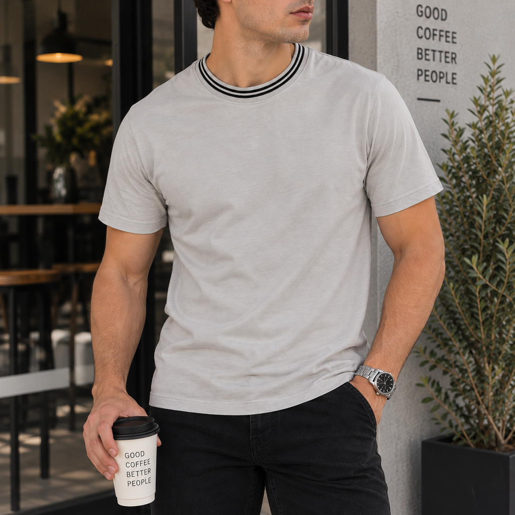 Camiseta Básica Regular Fit Unisex Ref. 70170