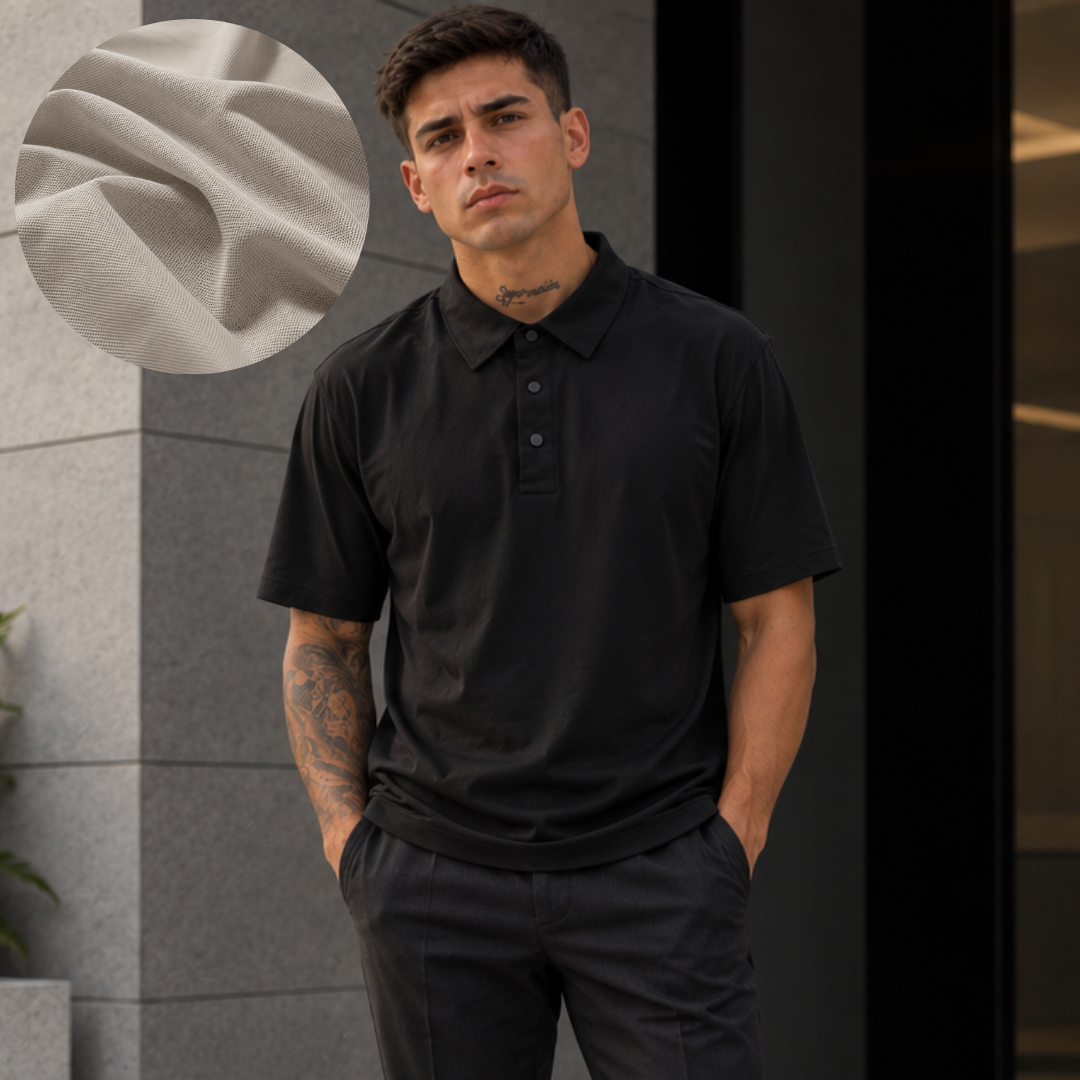 Polo de Hombre en Tela Piqué Italiana Ref. 70171