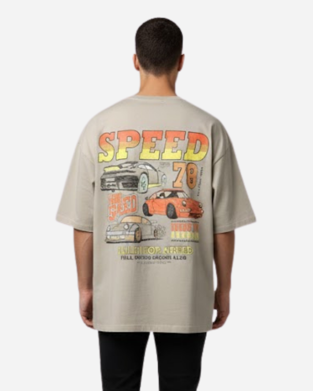 Camiseta De Hombre Oversized Ref. 70200-008