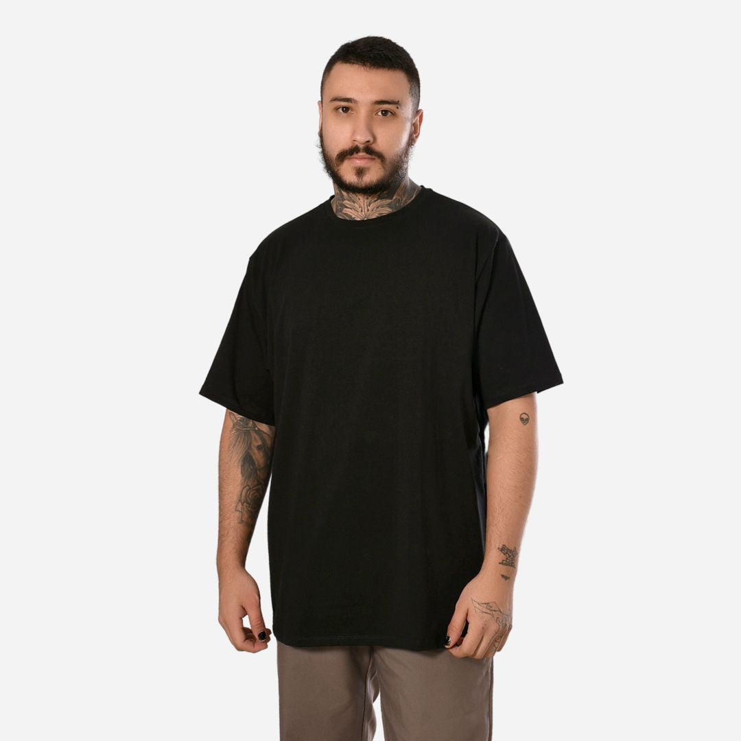 Camiseta Básica Oversized en Tela Fría Colores Básicos Ref. 70200