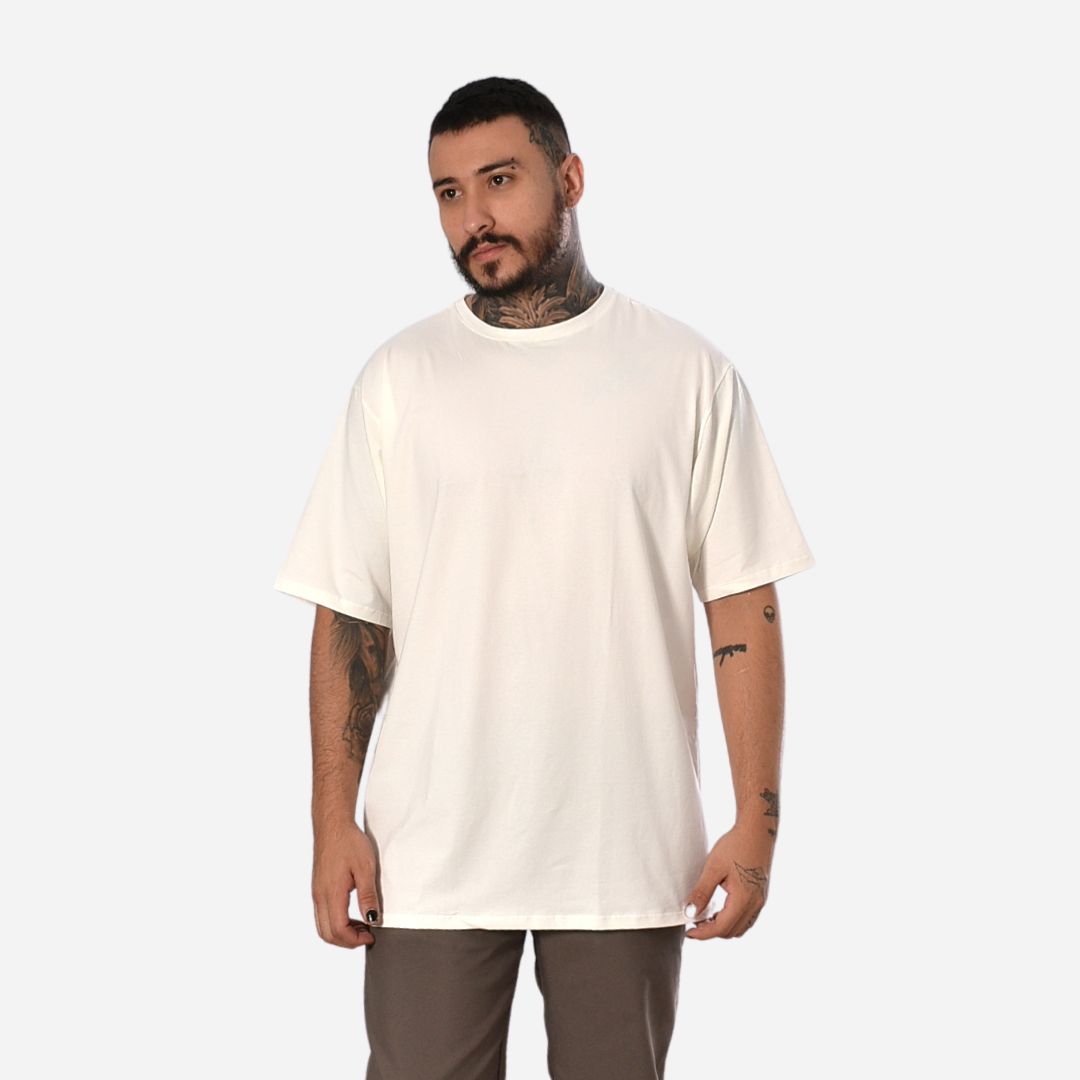 Camiseta Básica Oversized en Tela Fría Colores Básicos Ref. 70200