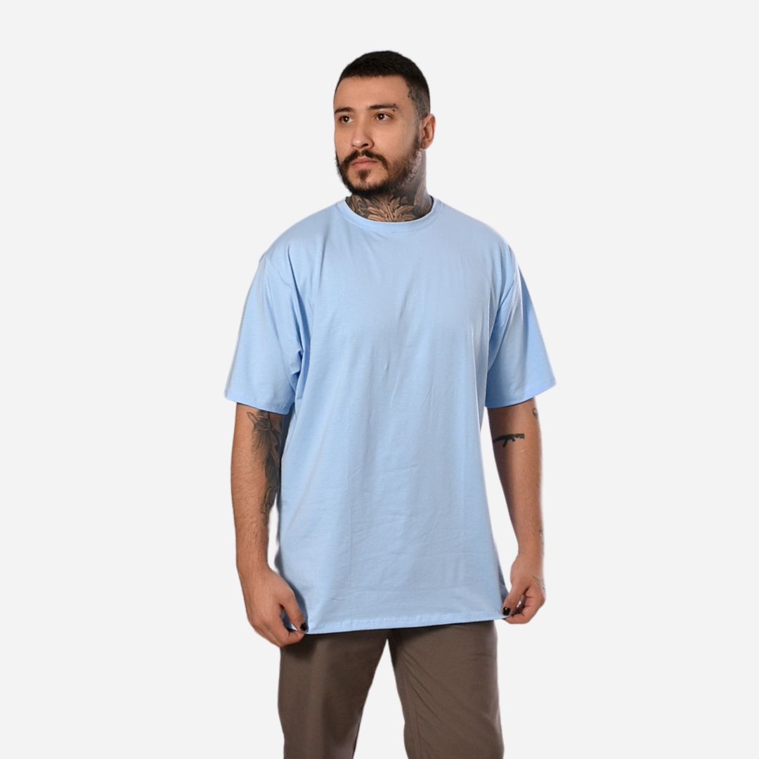 Camiseta Básica Oversized en Tela Fría Colores Básicos Ref. 70200