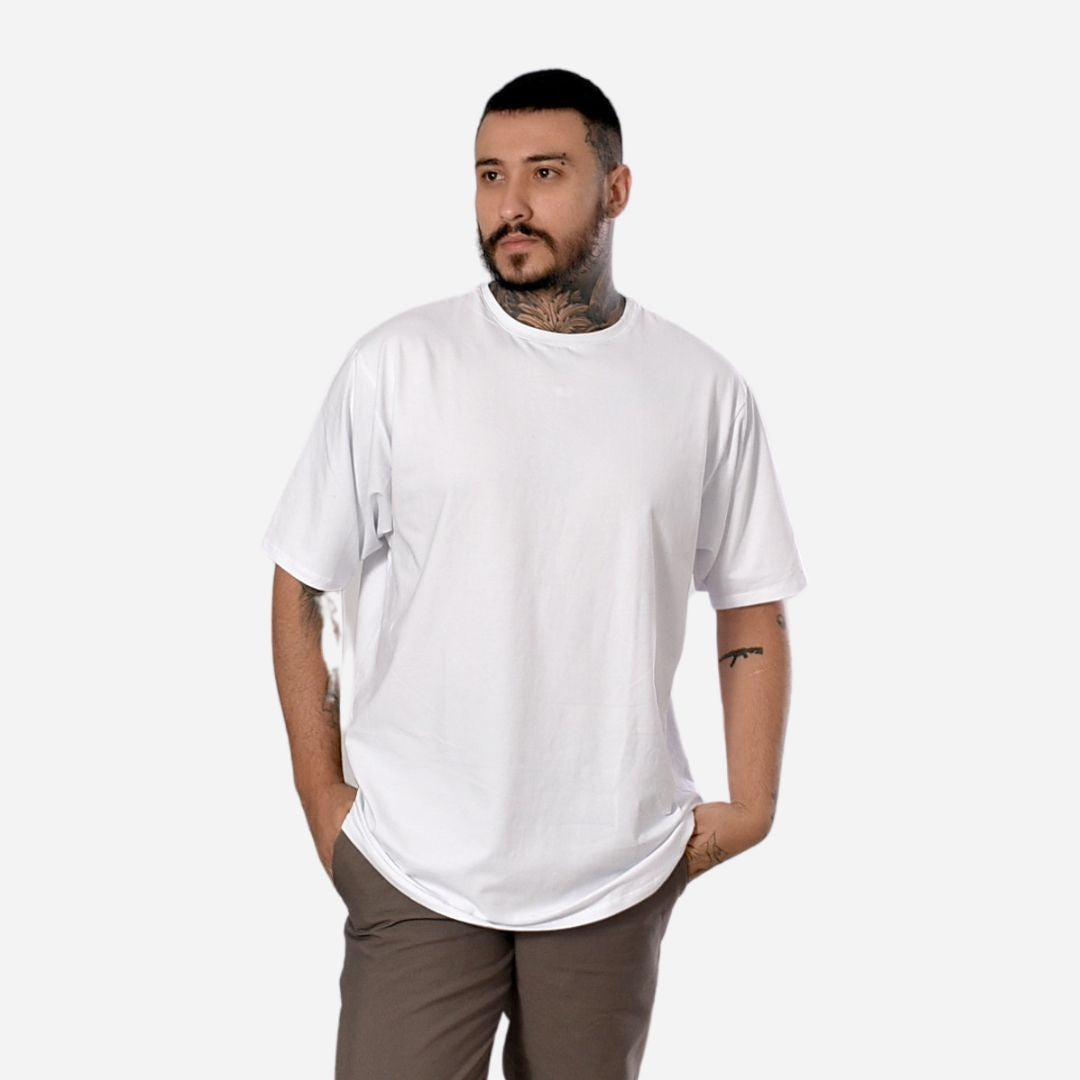 Camiseta Básica Oversized en Tela Fría Colores Básicos Ref. 70200