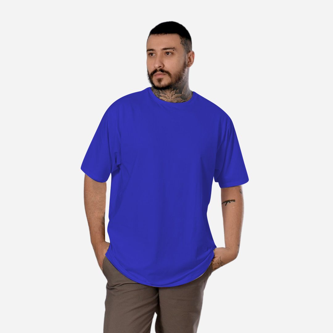 Camiseta Básica Oversized en Tela Fría Colores Básicos Ref. 70200