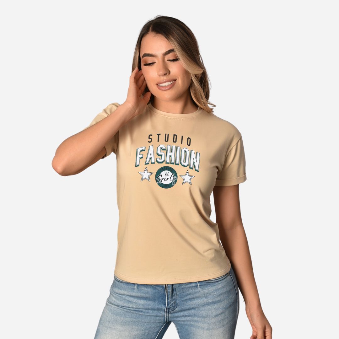 Camiseta De Dama Ref. 70202-008