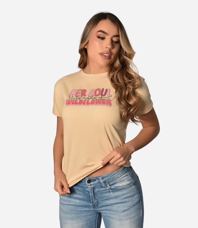 Camiseta De Dama Ref. 70202-010