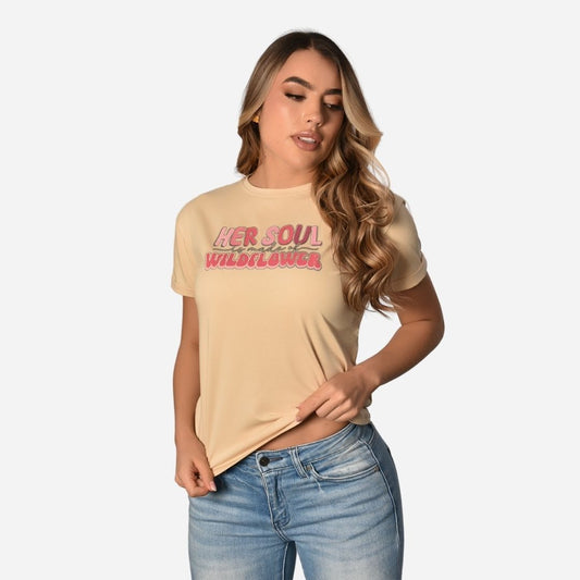 Camiseta De Dama Ref. 70202-010