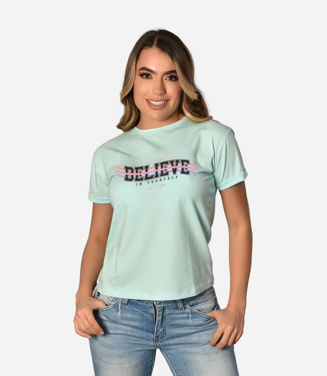 Camiseta De Dama Ref. 70202-015