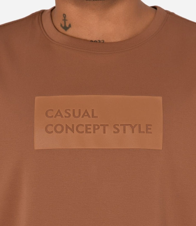 Camiseta Semi-Oversize Ref. 70204-001