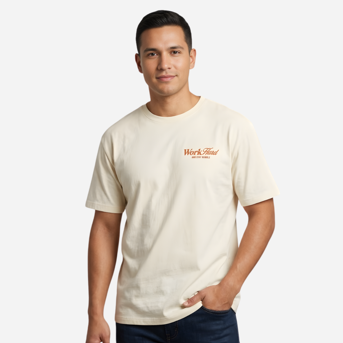 Camiseta De Hombre Semi-Oversized Ref. 70204-039