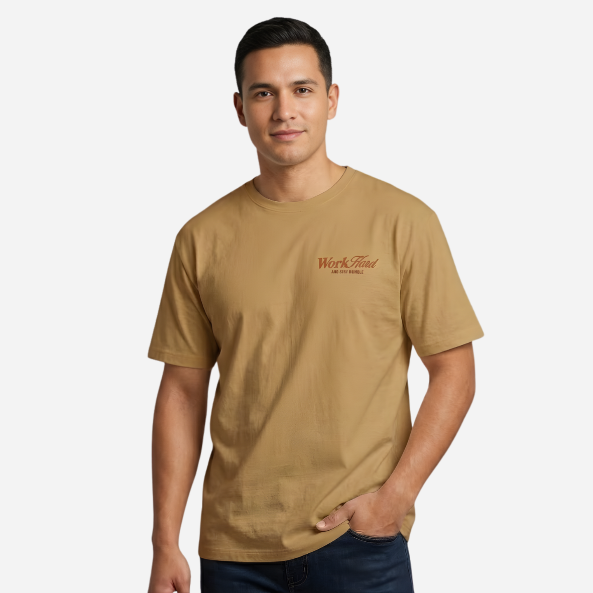 Camiseta De Hombre Semi-Oversized Ref. 70204-039