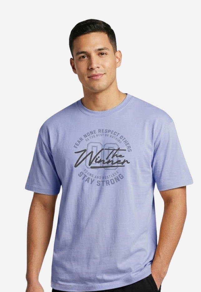 Camiseta De Hombre Semi-Oversized Ref. 70204-041