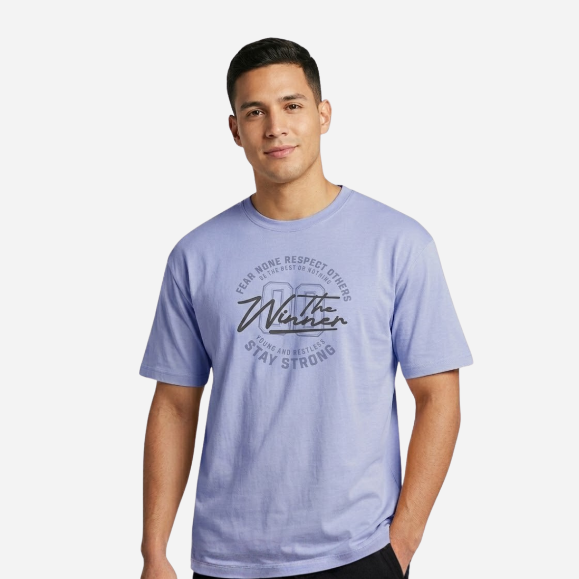 Camiseta De Hombre Semi-Oversized Ref. 70204-041