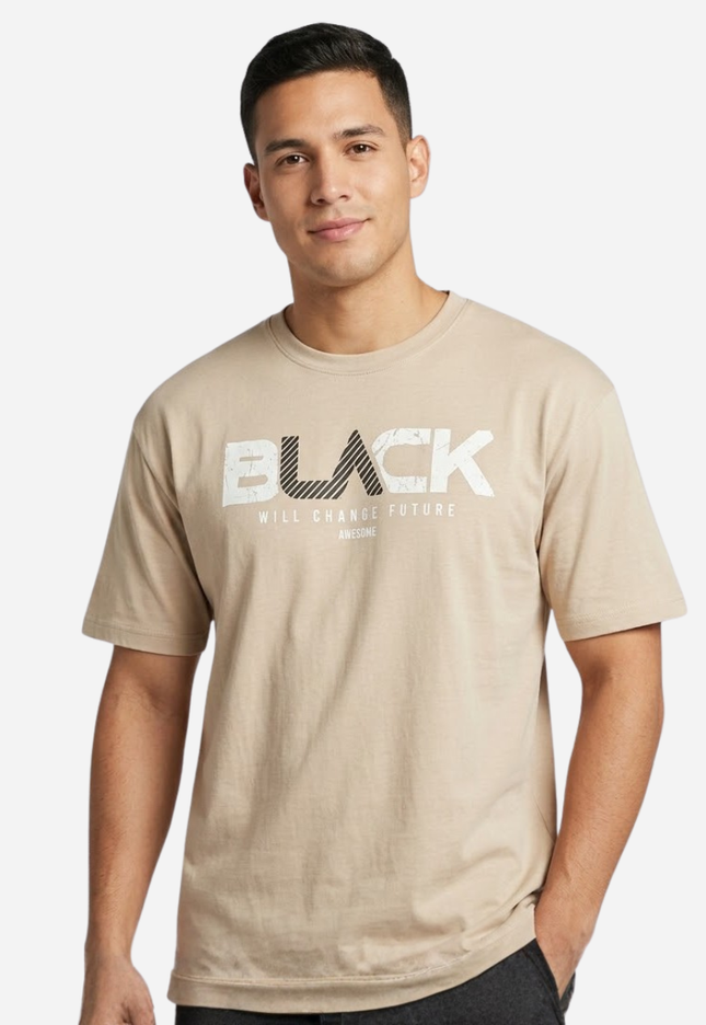 Camiseta De Hombre Semi-Oversized Ref. 70204-043