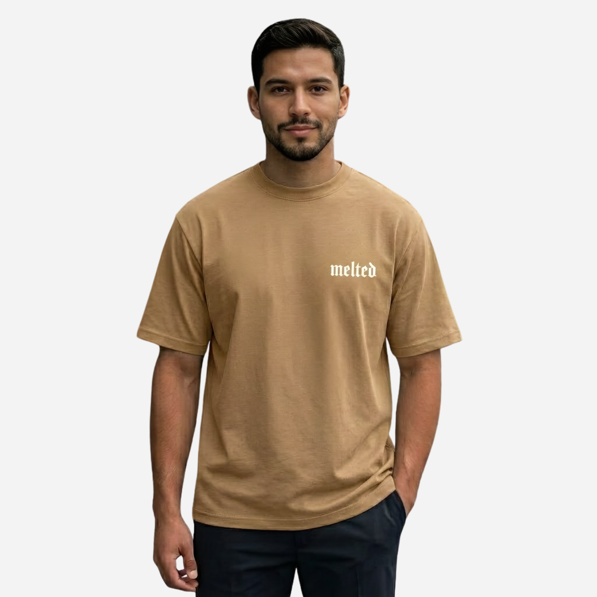 Camiseta De Hombre Semi-Oversized Ref. 70204-047