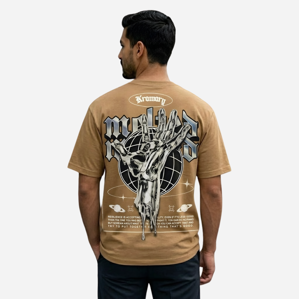 Camiseta De Hombre Semi-Oversized Ref. 70204-047