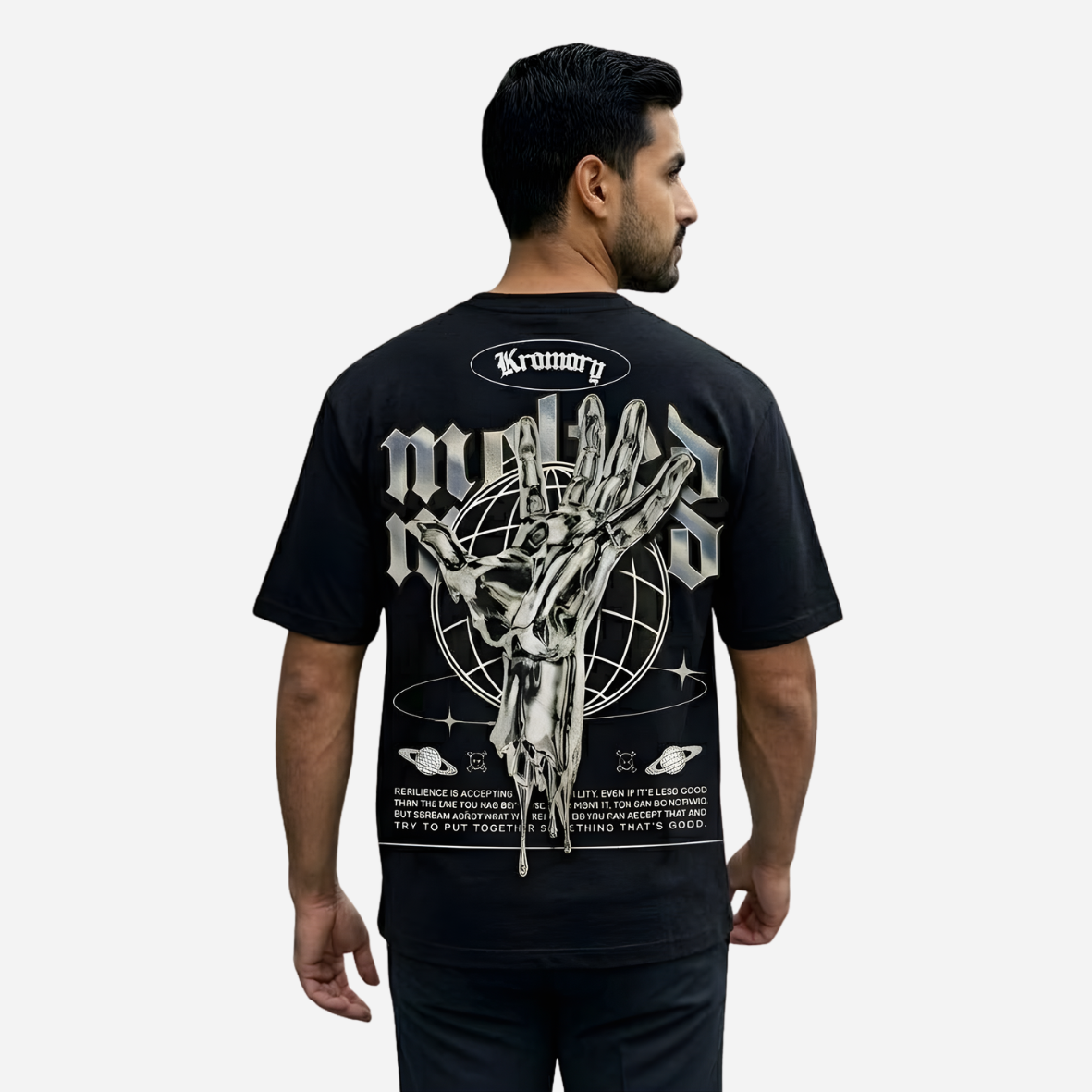 Camiseta De Hombre Semi-Oversized Ref. 70204-047