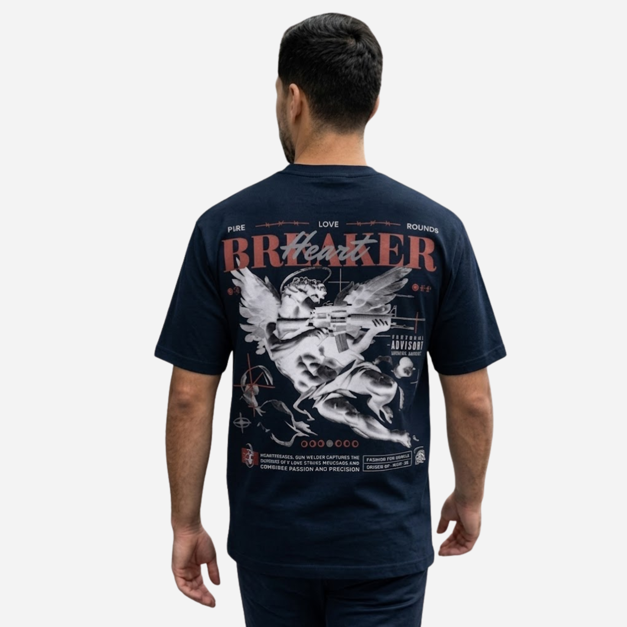 Camiseta De Hombre Semi-Oversized Ref. 70204-048