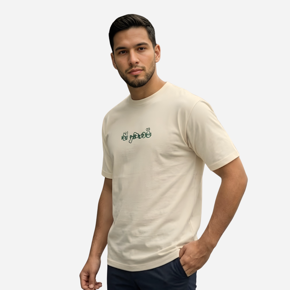 Camiseta De Hombre Semi-Oversized Ref. 70204-049