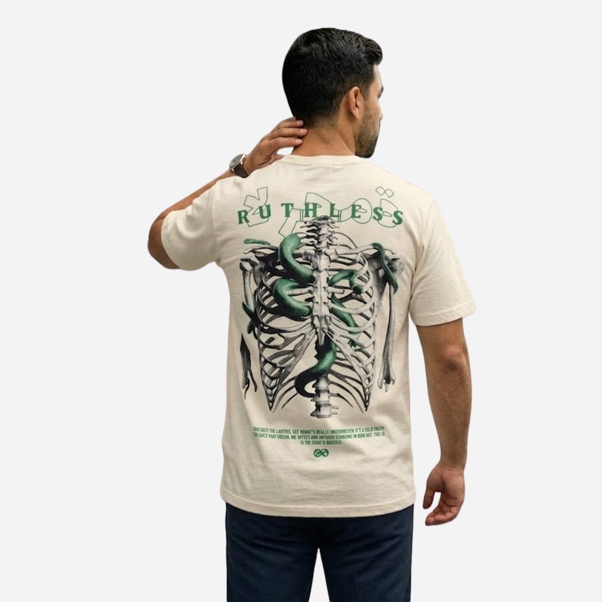 Camiseta De Hombre Semi-Oversized Ref. 70204-049