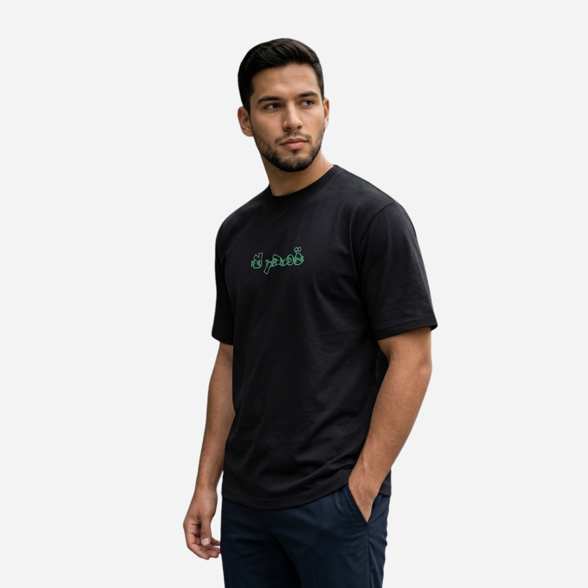 Camiseta De Hombre Semi-Oversized Ref. 70204-049