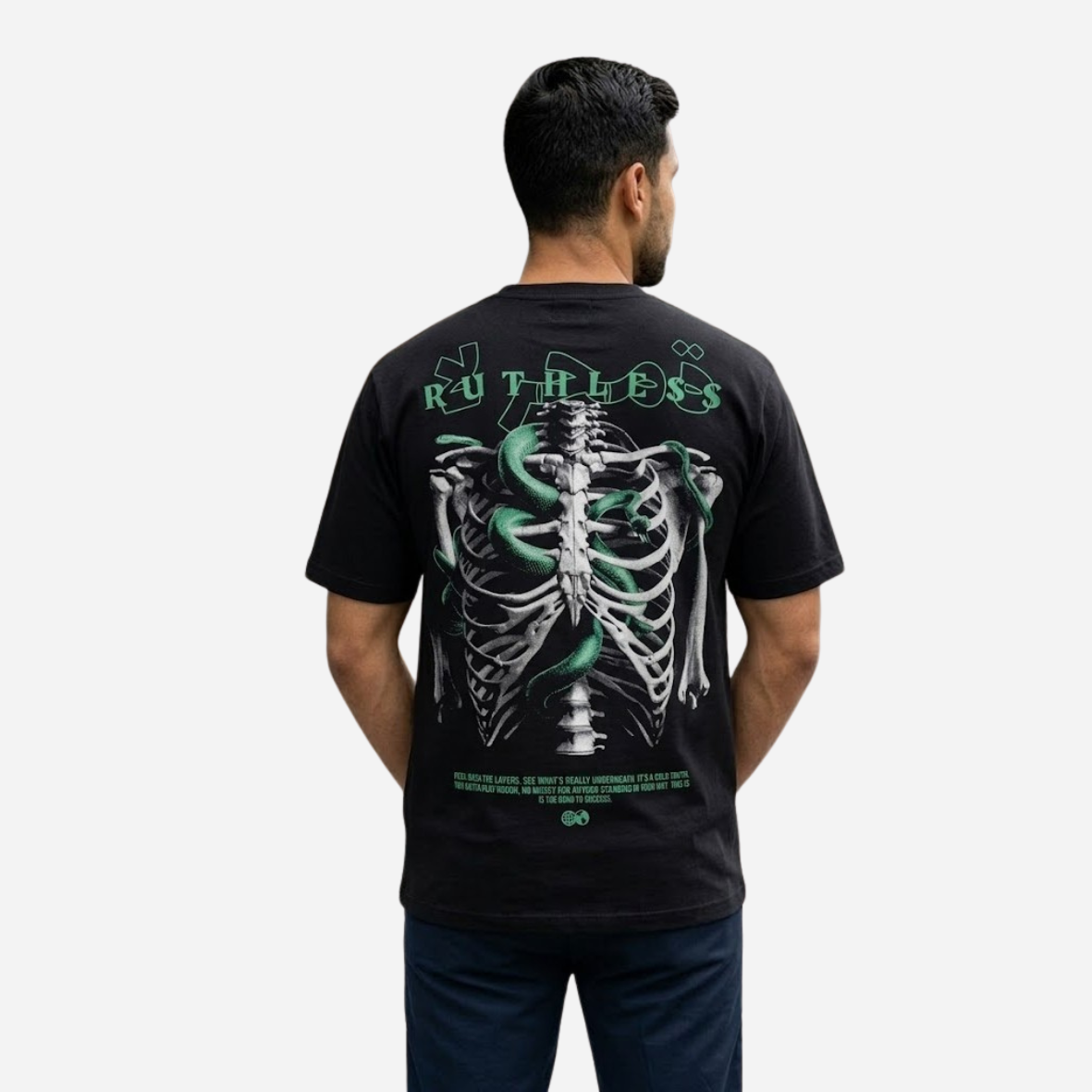 Camiseta De Hombre Semi-Oversized Ref. 70204-049