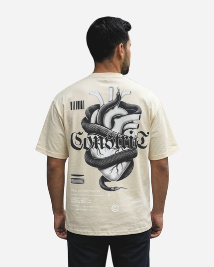 Camiseta De Hombre Semi-Oversized Ref. 70204-050