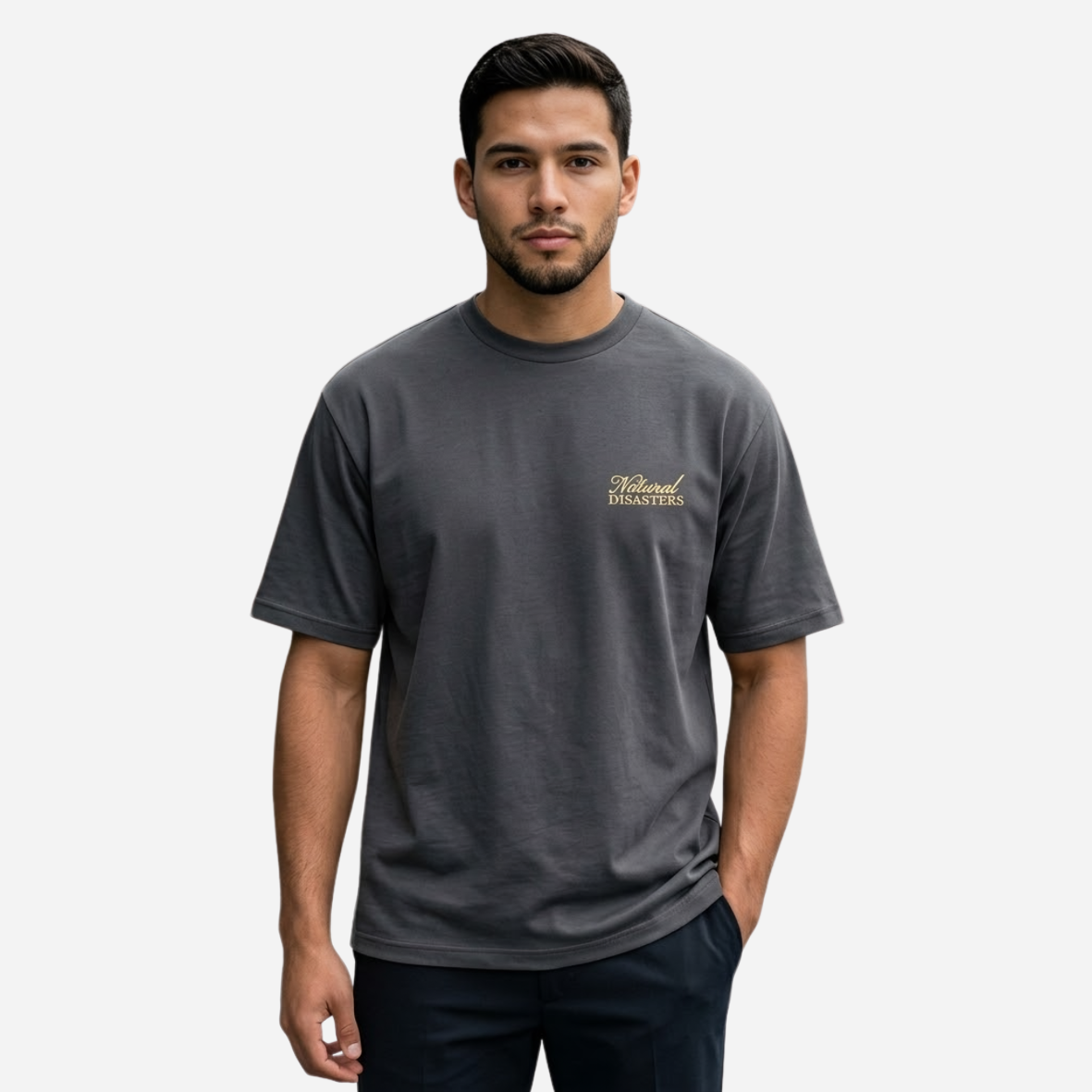 Camiseta De Hombre Semi-Oversized Ref. 70204-051