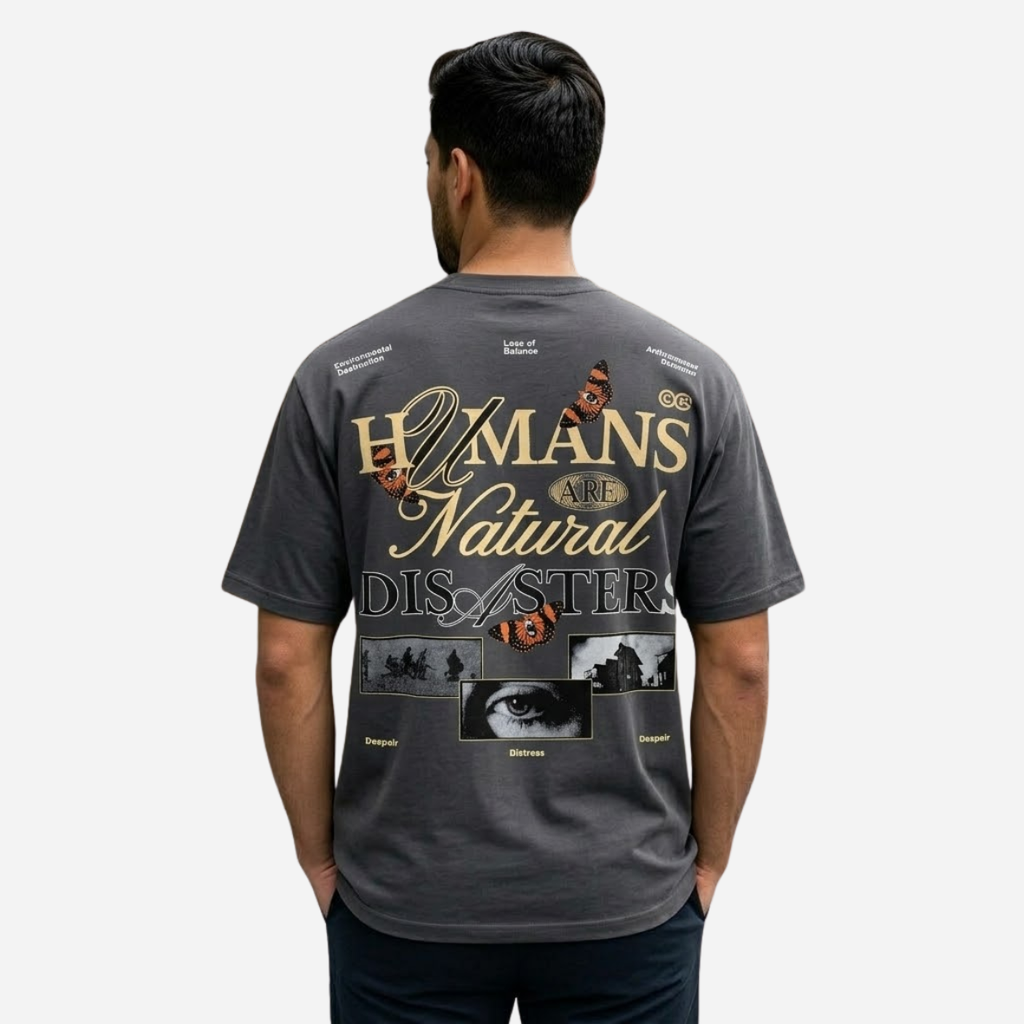 Camiseta De Hombre Semi-Oversized Ref. 70204-051