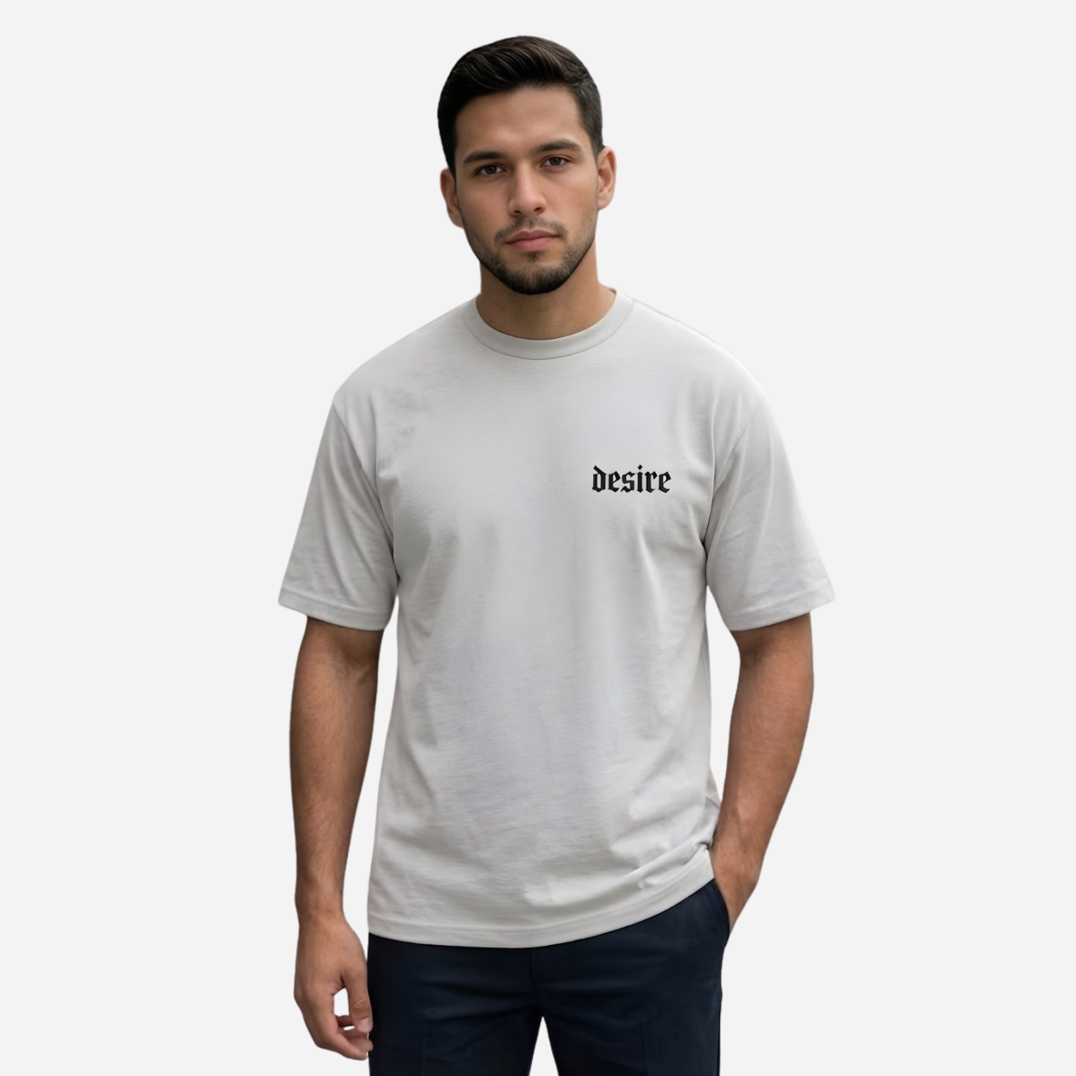 Camiseta De Hombre Semi-Oversized Ref. 70204-052