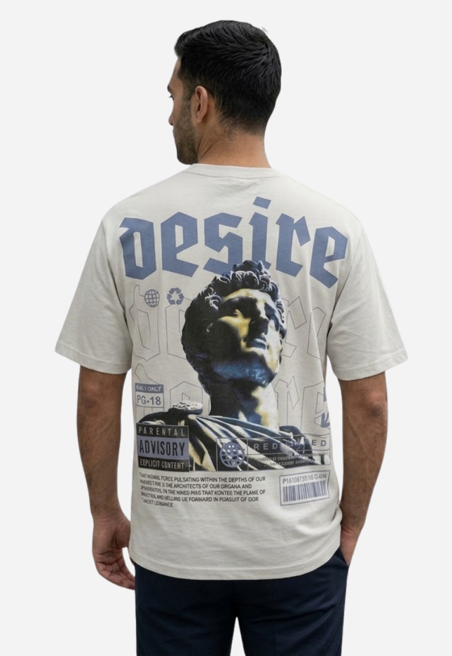 Camiseta De Hombre Semi-Oversized Ref. 70204-052