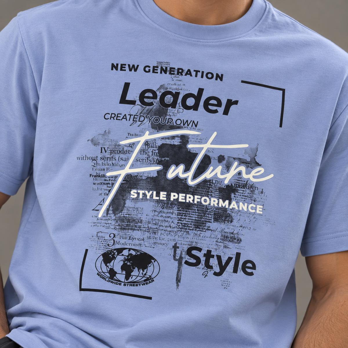 Camiseta De Hombre Semi-Oversized Ref. 70204-057
