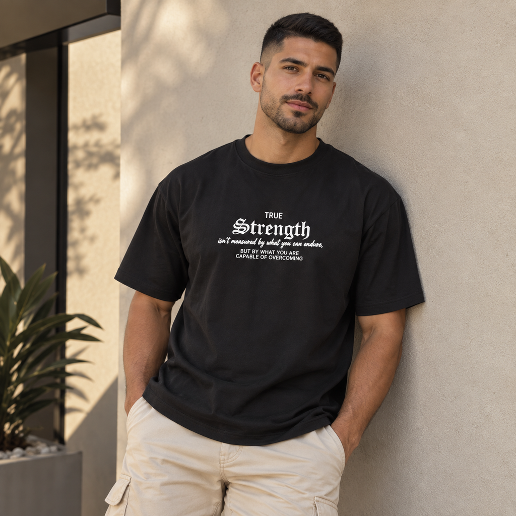 Camiseta De Hombre Semi-Oversized Ref. 70204-066