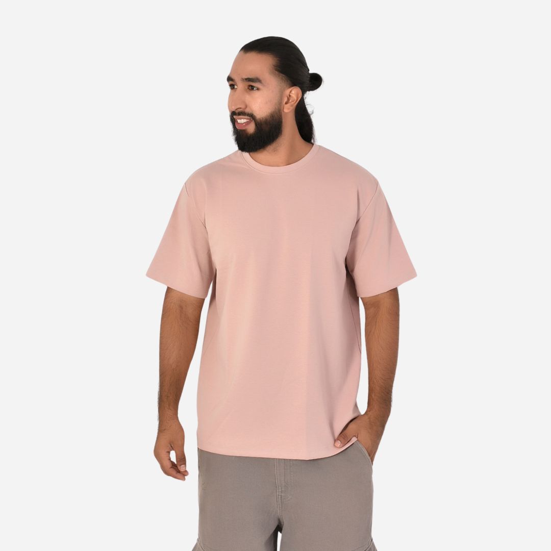 Camiseta Semi-Oversize en tela Qatar Ref. 70204