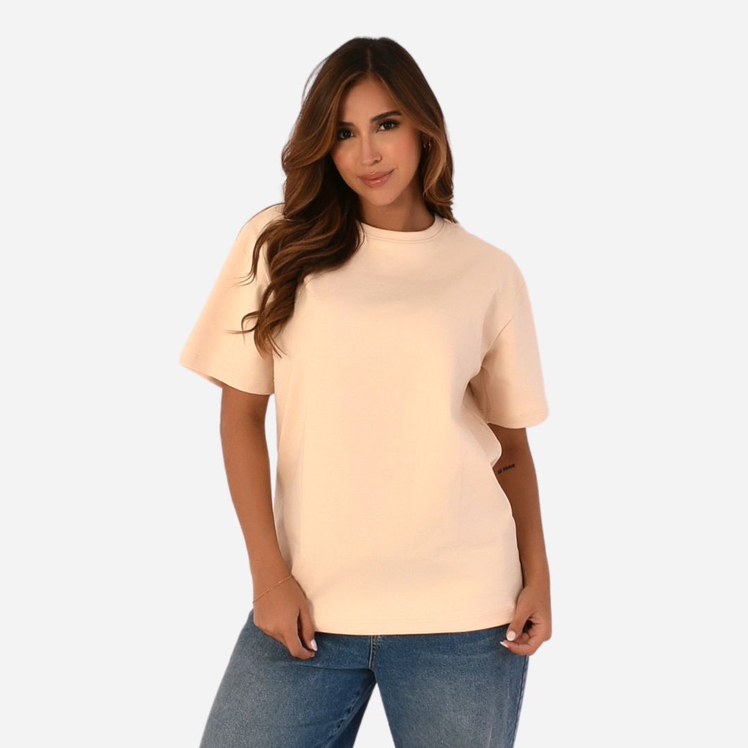 Camiseta Semi-Oversize en tela Qatar Ref. 70204