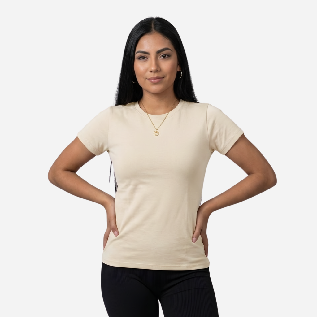 Camiseta De Dama Tela Qatar Ref. 70209