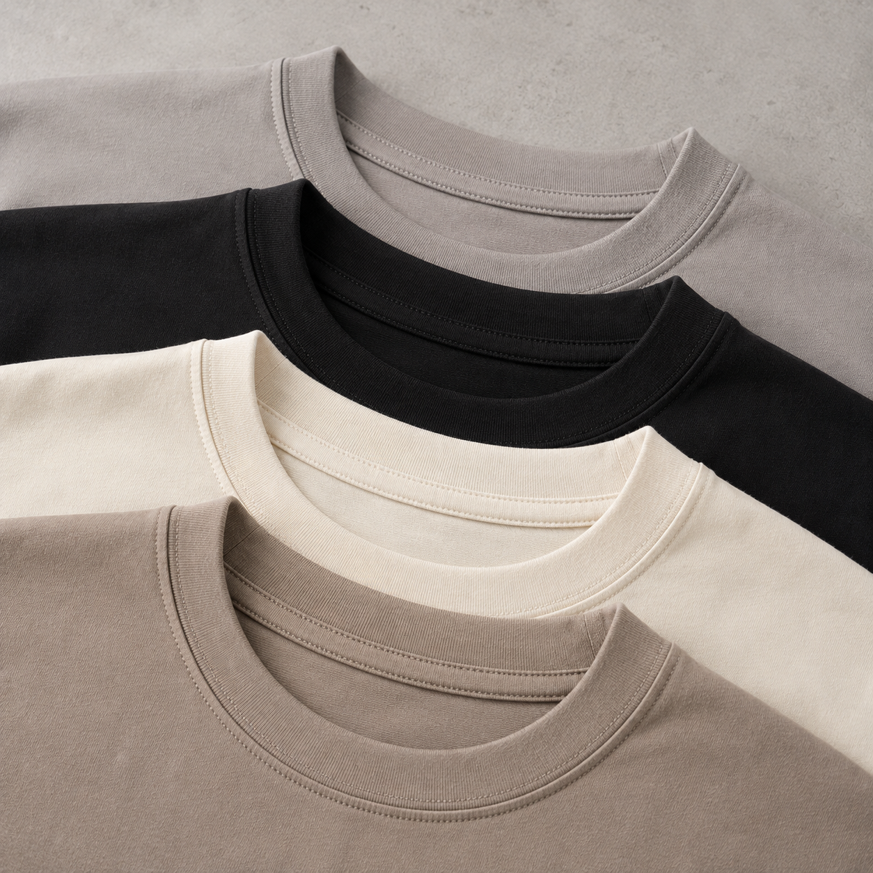 Camiseta De Dama Semi-Oversized Tela Malluma Ref. 70214
