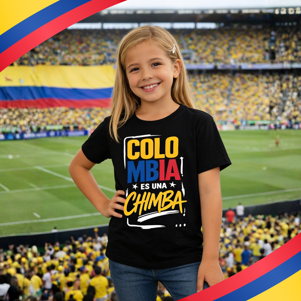 Camiseta Infantil Unisex Slim Fit Ref. 71112-034