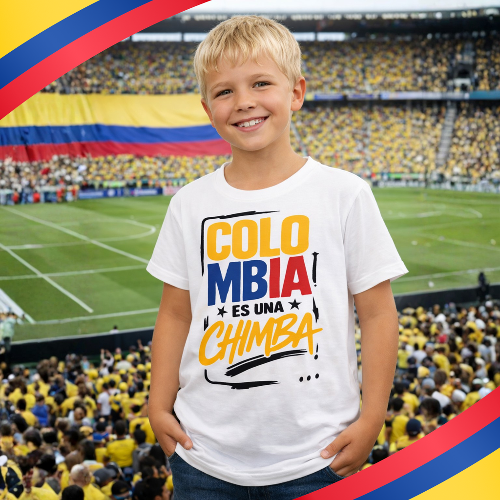 Camiseta Infantil Unisex Slim Fit Ref. 71112-034