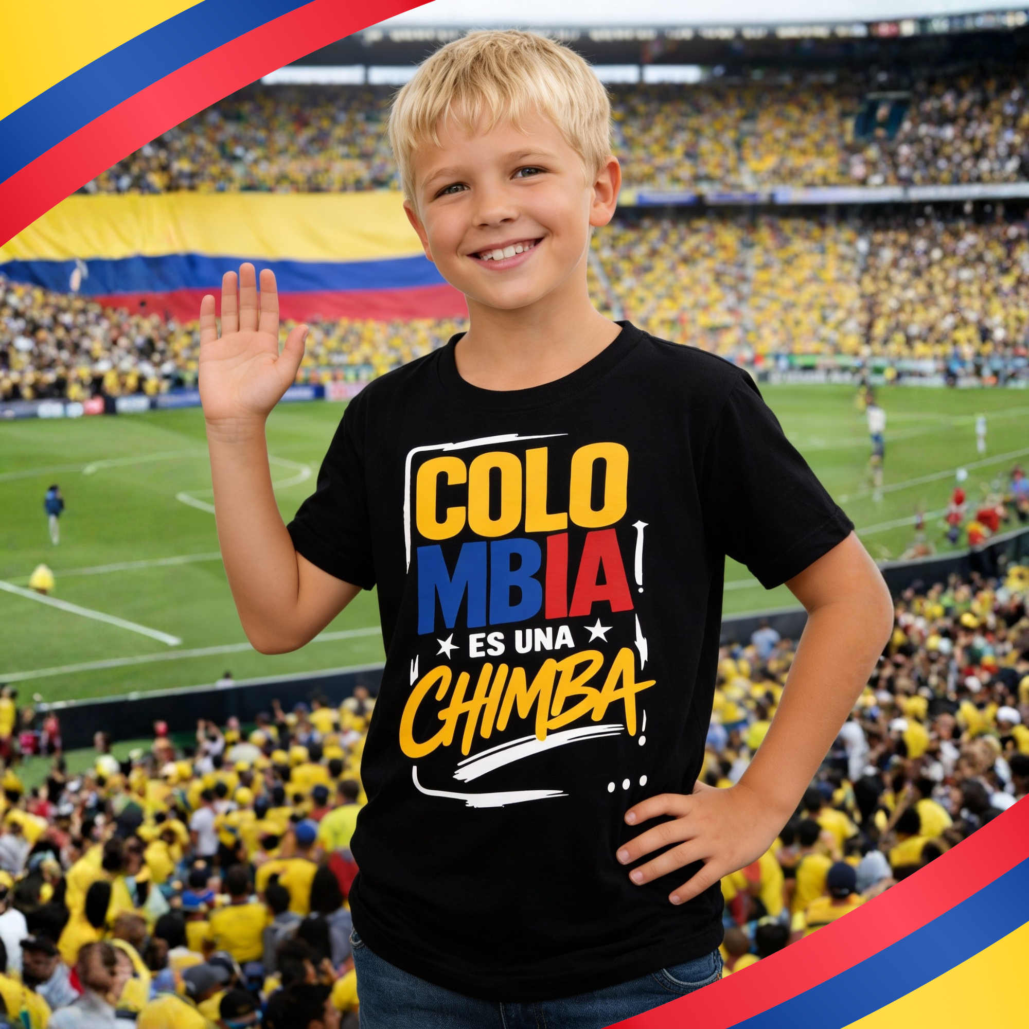 Camiseta Infantil Unisex Slim Fit Ref. 71112-034