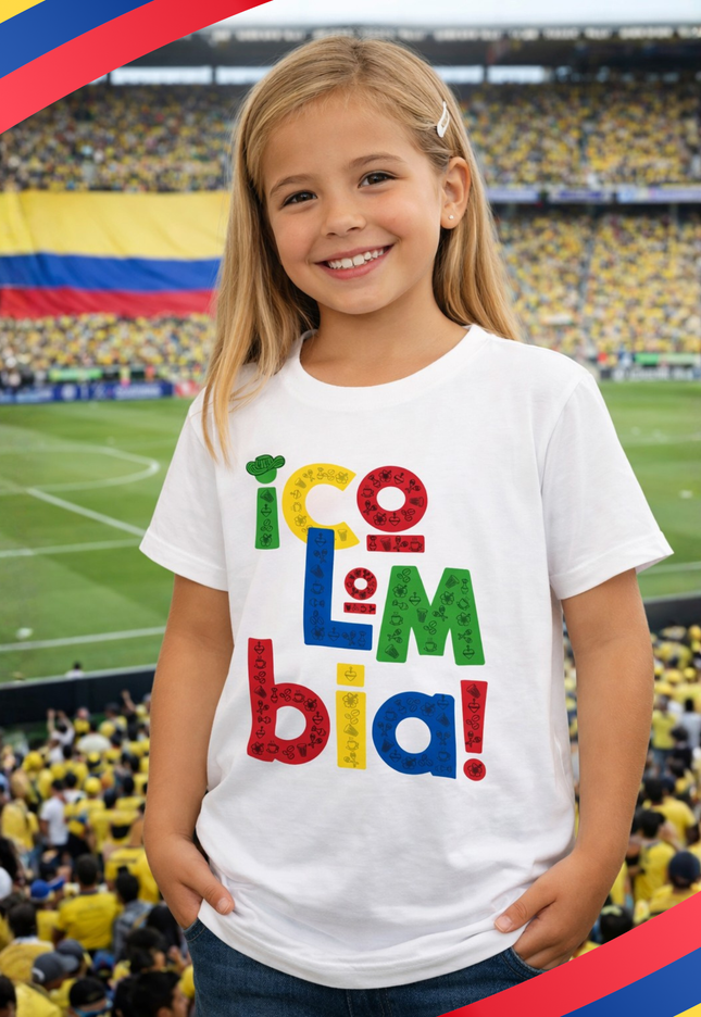 Camiseta Infantil Unisex Slim Fit Ref. 71112-035